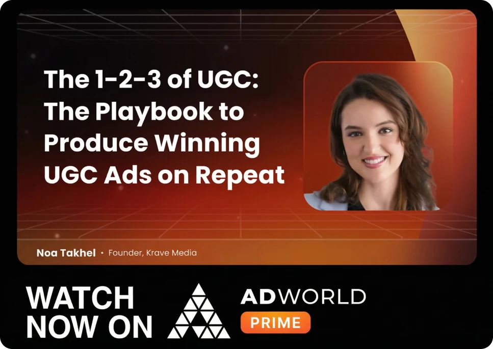 The 1-2-3 of UGC: The Playbook to Produce Winning UGC Ads on Repeat - Masterclass by Noa Takhel